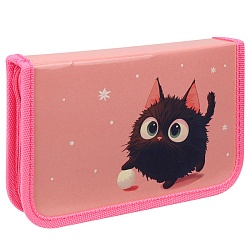 пенал 1отдел. 190*115мм пушистик