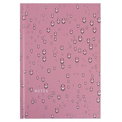 книга для записей а5 160л капли  обложка матовая ламинация