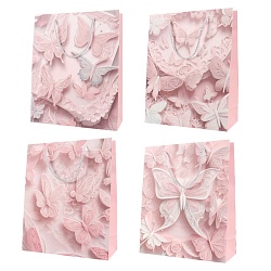 пакет подарочный 26*32*10см  "бабочки"