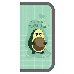 пенал 1отдел. 190* 90мм авокадо