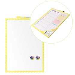 доска магнитно-маркерная 28*39,5см 2-х сторонняя