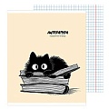 Тетрадь предметная  48л лин Литература "Bad Cat" 