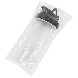 шейкер 600мл чёрная крышка