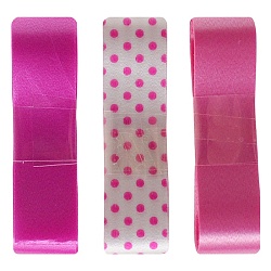 набор декоративных лент для оформления подарков в розовых  оттенках 1*13*9,5
