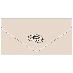 открытка-конверт для денег "бархатный"