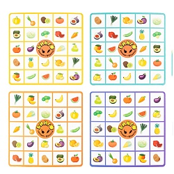 игра настольная викторина "бинго. овощи-фрукты"