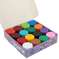 гуашь 16цв. "котёнок" 17мл  картонная упаковка 