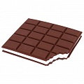 Блок для записей "Шоколадка" 10*8,5см, 80л