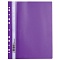 папка-скоросшиватель с перфорацией а4 "brauberg" 180мкм фиолетовая