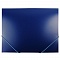 папка на резинке а4 "darvish" синяя толщина 0,5мм