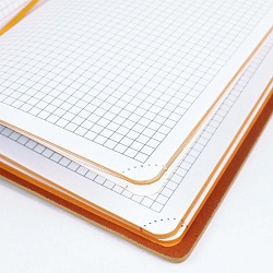 книжка записная 13,5*19см  "darvish" обложка кожзам тиснение с цветным срезом