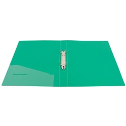 папка с 2-мя кольцами 35мм 700мкм зелёная