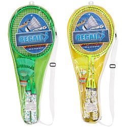 бадминтон в наборе (воланчики+ракетки) в чехле