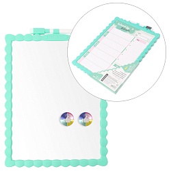 доска магнитно-маркерная 21,5*28см 2-х сторонняя