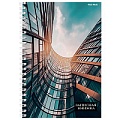 Книжка записная  А5 100л "Городская архитектура-3" на гребне