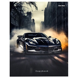 тетрадь на кольцах  80л  "городской дрифт"