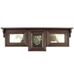 фоторамка (с полкой)  ретро для 3 фото 10*15см