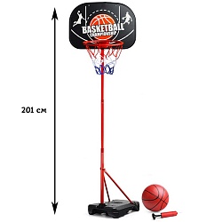 игровой набор "стойка для баскетбола" н201см