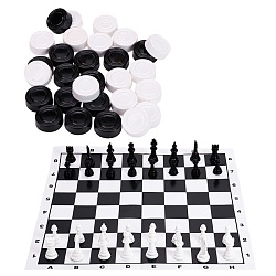 шахматы и шашки классические в коробке+ поле 28,5*28,5см