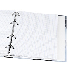 тетрадь на кольцах  80л  "грациозная пантера-2"