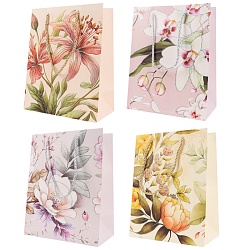 пакет подарочный 18*23*10см  "цветы"