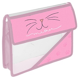 папка для тетрадей  а5 на липучках meow