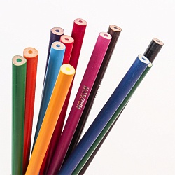 карандаши 12цв. корпус дерев.