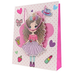 пакет подарочный 26*32*10см  "принцесса"