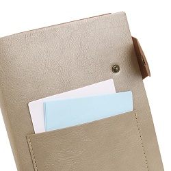 ежедневник а5 недатиров.  96л обложка кож.зам. бежевый