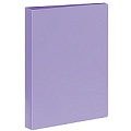 Папка с 2-мя кольцами 25мм 500мкм пастель фиолетовая