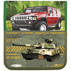 пенал 1отдел. 190*115мм "darvish" ассорти