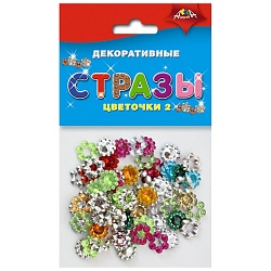 декоративные стразы "цветочки"