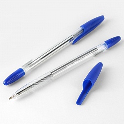 ручка шар. синяя на масляной основе "darvish"