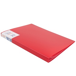 папка  20 файлов 500мкм красная