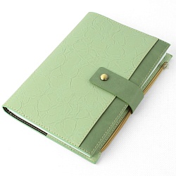 ежедневник а5 недатиров. 120л "darvish" обложка к/з (3 цвета) на застежке, с двумя отделениями