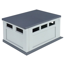 гараж для машинок 13,6*18,7*9,5 см