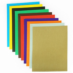 картон цветной немелованный  а4 10л. 10цв. "darvish" ассорти плотность 200г/м2  рб