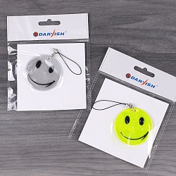 светоотражающий брелок смайлик