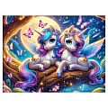 Пазлы  260 элементов Лунные единороги