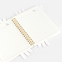 Блокнот 15*18см 50л  на спирали "Котик"