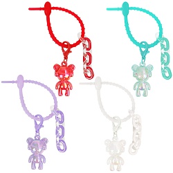 брелок "меломан" на силиконовой стяжке