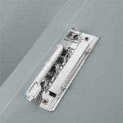 папка с зажимом и карманом а4 серая