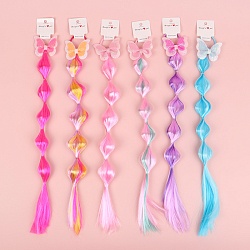 резинка для волос с прядью 