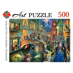 пазлы  500 элементов венецианский карнавал artpuzzle