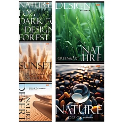 тетрадь  48л кл. офсет-2  "природная красота"