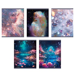 тетрадь  48л кл. "нежная тетрадь" обл. мат. ламинация с эффектом "мокрый шёлк"