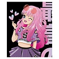 Блокнот позитивного настроения. PINK GIRL NOTEBOOK