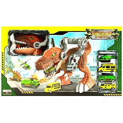 игровой набор "dinosaur in the city" 