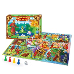 игра настольная. путешествие по сказке "царевна лягушка"