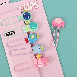 скрепки декоративные космос